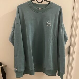 Brand new rumble boxing VIIIV medium green oversized sweatshirt